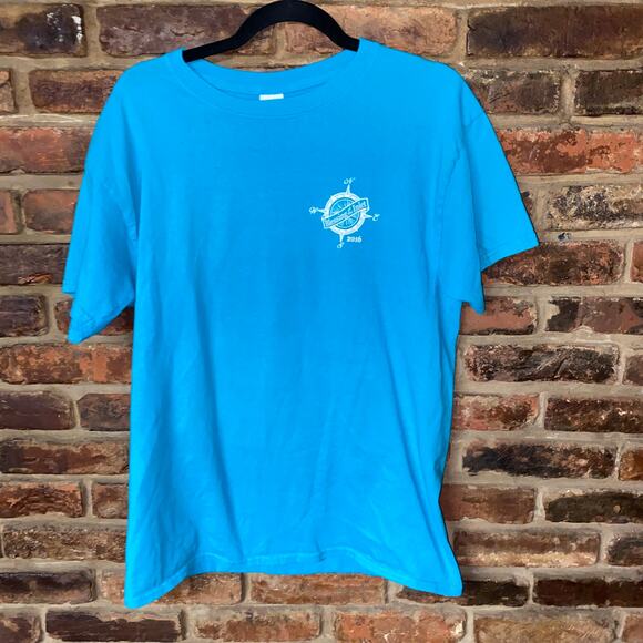 Gildan Blessing of the Inlet Belin Memorial United Methodist Church T-Shirt - Picture 1 of 5